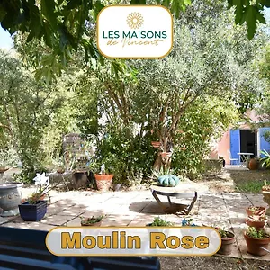  Apartment Moulin Rose, Parking - Jardin Frankreich